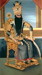 Porträt von Fath Ali Schah